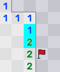 Exemple de motif 1-2-MINE