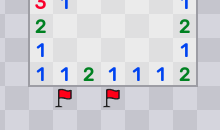 Exemple de motif 1-2-MINE